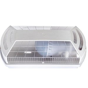 LUMINARIA TARTARUGA PRISMA BELUZZA BRANCA EXTRALUZ