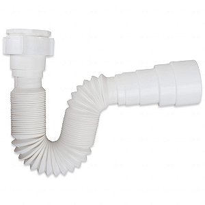 SIFÃO AJUSTAVEL BRANCO FORTLEV