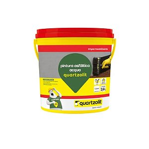 PINTURA ASFALTICA ACQUA 18L QUARTZOLIT