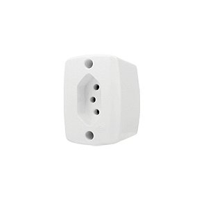 TOMADA 2P+T 20A 250V SOBREPOR RETANGULAR ILUMI