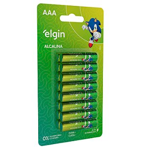 PILHA ALCALINA AAA BLISTER C/16 ELGIN