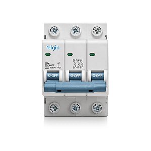 DISJUNTOR MINI 3 POLOS 32A ELGIN