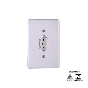 CJ TOMADA 2P+T 10A 250V STYLUS ILUMI