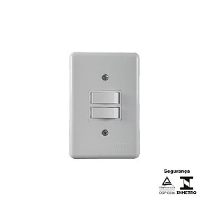 CJ 2 INTER SIMPLES 6A 250V STYLUS ILUMI