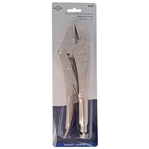ALICATE PRESSAO BICO RETO CR.10" 254MM BRASFORT