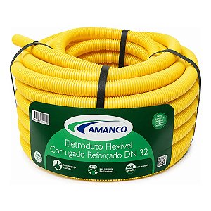 ELETRODUTO CORRUGADO DN32X25M AMANCO