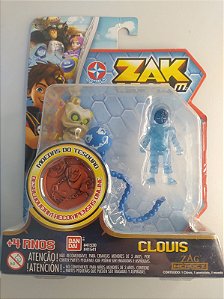 🌀 Boneco Clovis – Zak Storm | Estrela & Bandai (2017) - Lacrado na Embalagem!