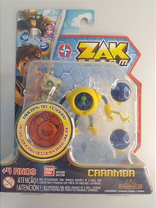 Boneco original Zak Storm - Caramba com Moeda do Tesouro - Estrela/Bandai(2017) - Lacrado na Embalagem!