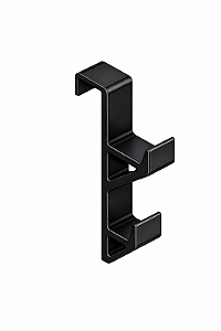 Gancho duplo organizador para porta e box suporte