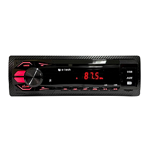Auto Rádio E-Tech Premium Bluetooth USB/MP3 4x45W