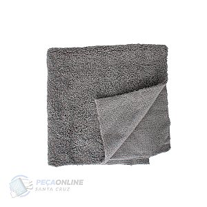 Toalha Microfibra 40x40CM Cinza Sigma