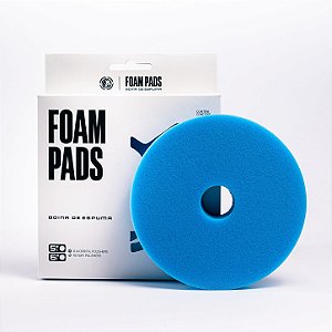 Boina Espuma 5" Refino/Lustro Azul Wolf Pads