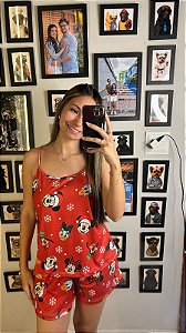 Pijama Sofia - Alcinha com Short - Natal 06