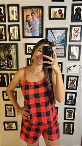 Pijama Sofia - Alcinha com Short - Natal 04