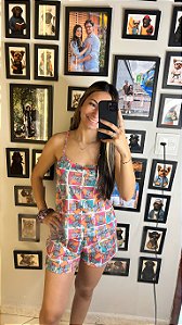Pijama Sofia - Alcinha com Short - Dumbo 01