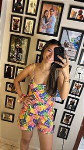 Pijama Sofia - Alcinha com Short - Ursinho 23