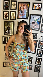 Pijama Sofia - Alcinha com Short - Bob 01