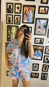 Pijama Americano - Manga Curta c/ Short - Balão 01