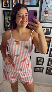 Pijama Sofia - Alcinha com Short - Pantera 01