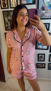 Pijama Americano - Manga Curta c/ Short - Marrie 04