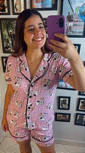 Pijama Americano - Manga Curta c/ Short - Snoop 05