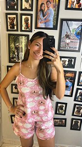 Pijama Sofia - Alcinha com Short - Ursinho 32