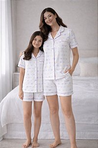 Kit Mãe e Filha Americano - Coração 39
