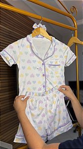 Kit Mãe e Filha Americano - Coração 39