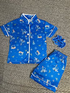 Pijama Americano Infantil Frozen 02