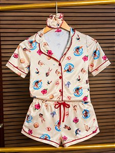Pijama Americano Infantil -  Moana 01