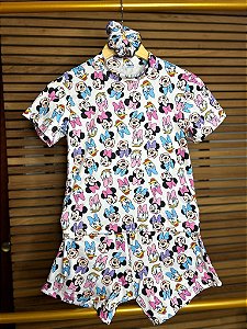 Pijama Tradicional Infantil- Minnie 03