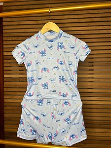 Pijama Tradicional Infantil- Stitch 19