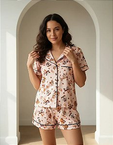 Pijama Americano - Manga Curta c/ Short - Alvim 02