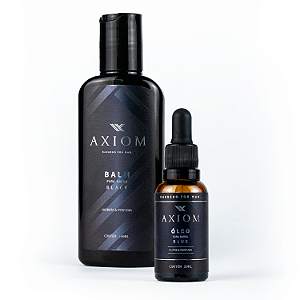 Kit AXIOM CLÁSSICO BLUE (BALM E ÓLEO)