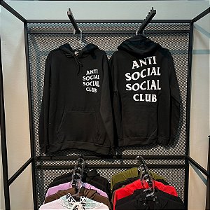 MOLETOM ANTI SOCIAL CLUB HOODIE PUTIH