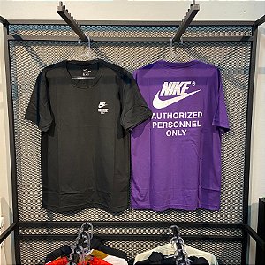 CAMISETA COTTON NIKE AUTHORIZED PERSONNEL ONLY