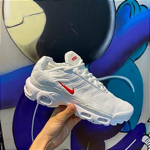 TÊNIS NIKE AIR MAX PLUS TN "SUPREME WHITE"