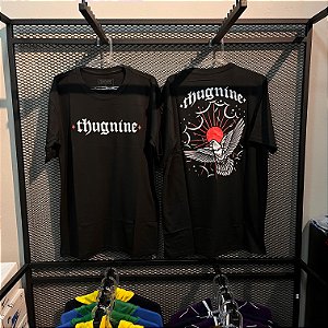 CAMISETA COTTON THUG NINE LOGO
