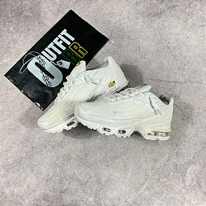 TÊNIS NIKE AIR MAX TN  3 'TRIPLE WHITE"
