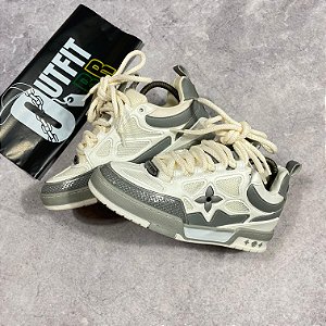 LOUIS VUITTON "LV SKATE GRAY AND WHITE"