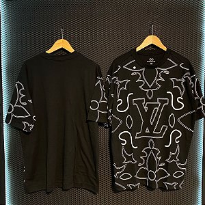 CAMISETA OVERSIZED LOUIS VUITTON ARABESQUE