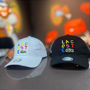 BONÉ LACOSTE STRAPBACK COLORS