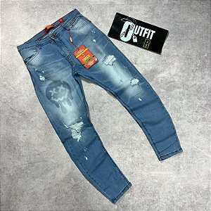 CALÇA CREED MELTING EMOJI