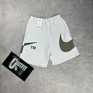 BERMUDA MOLETOM NIKE TM WHITE
