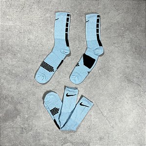 MEIA CANO LONGO NIKE ELITE AZUL