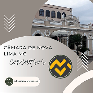 Apostila CÂMARA DE NOVA LIMA MG 2024 Oficial Administrativo