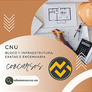 Apostila CNU 2025 Prova Comentada 2024 Bloco 1 Infraestrutura, Exatas e Engenharia