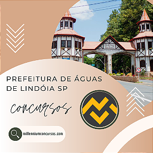 Apostila PREFEITURA DE ÁGUAS DE LINDÓIA SP 2025 Auxiliar de Vida Escolar