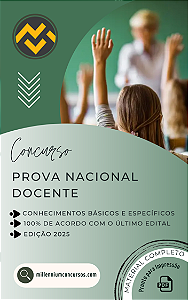 Apostila PND 2025 Professor Letras Inglês