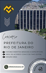 Apostila PREFEITURA DO RIO DE JANEIRO 2025 Analista de Procuradoria Direito (Câmara Municipal)
